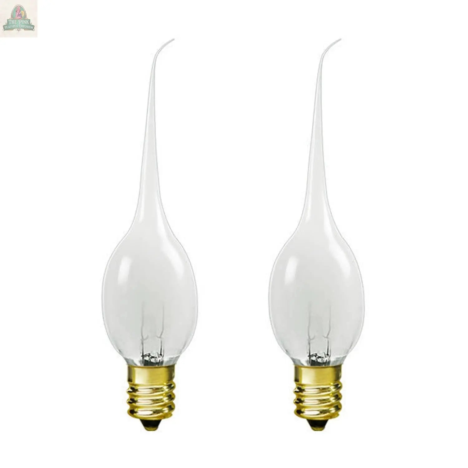 6 Watt Silicone Bulb Candelabra Base 2 pack Irvin's Tinware