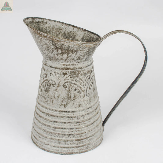 Acanthus Stone Wash Effect Jug/Planter Pink Platypus Emporium