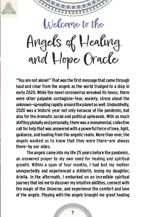 Angels of Healing and Hope Oracle REDFeather