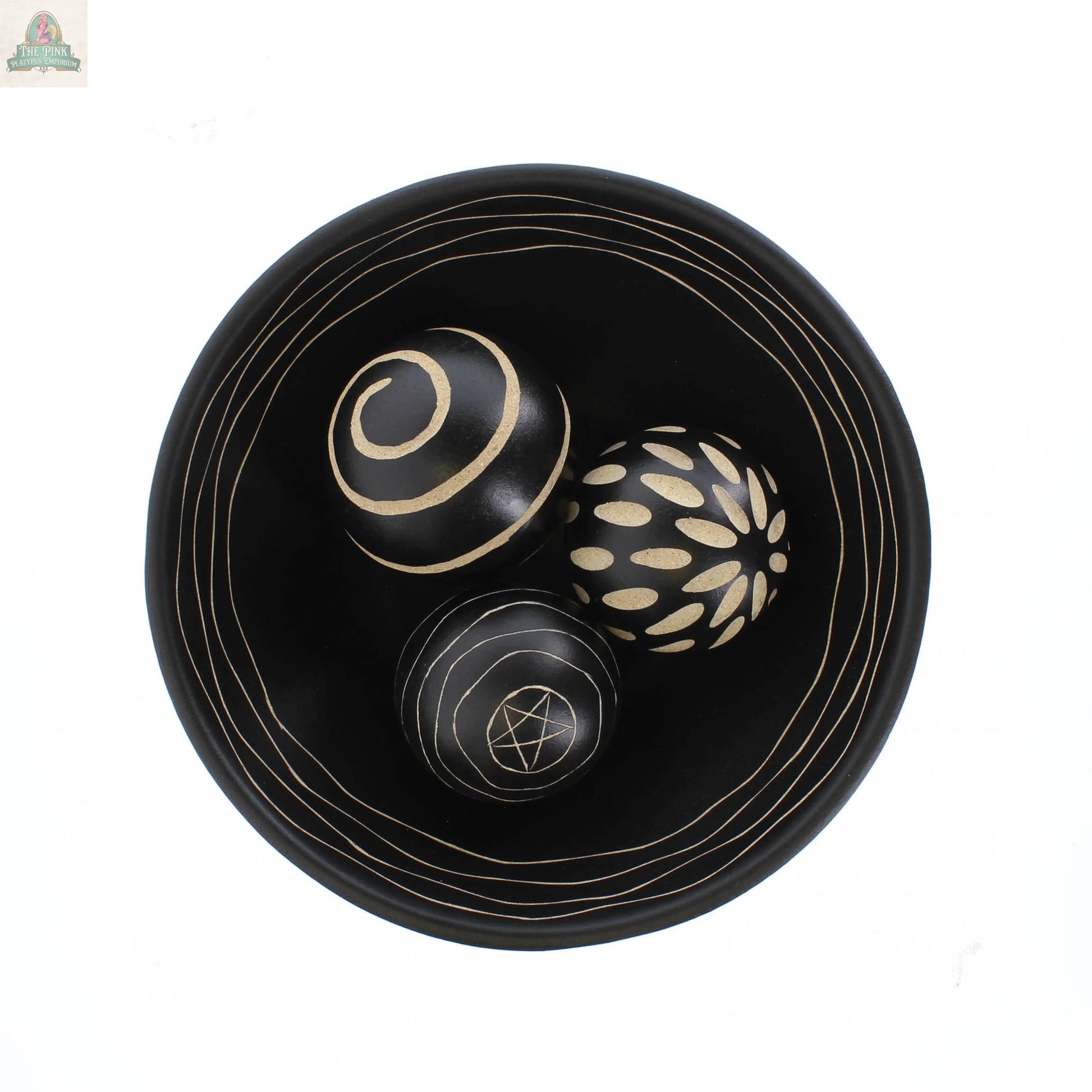 Artisan Deco Bowl and Balls Zingz Home