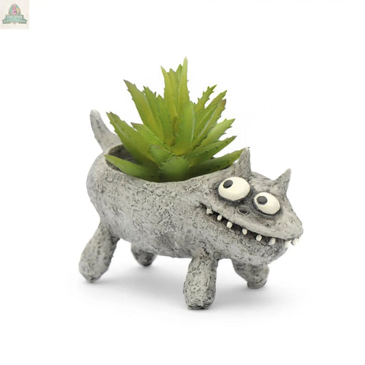 Baby Fluffy Mini Blobhouse Planter Pink Platypus Emporium