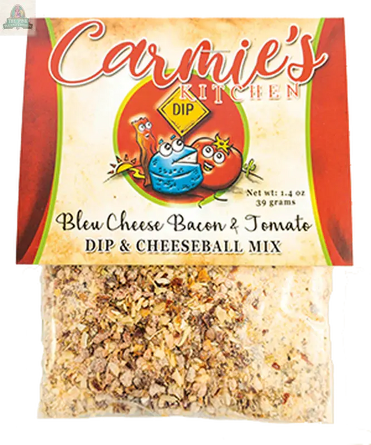 Bleu Cheese Bacon & Tomato Dip Mix Carmie's Kitchen