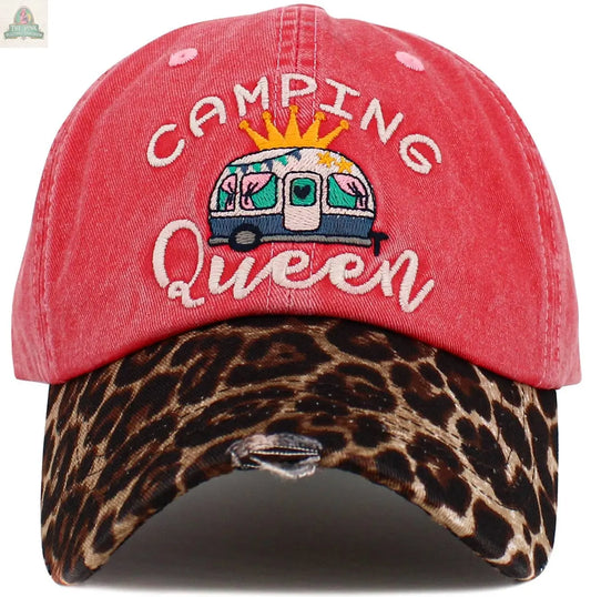 Camping Queen Vintage Ballcap: HPK KBETHOS