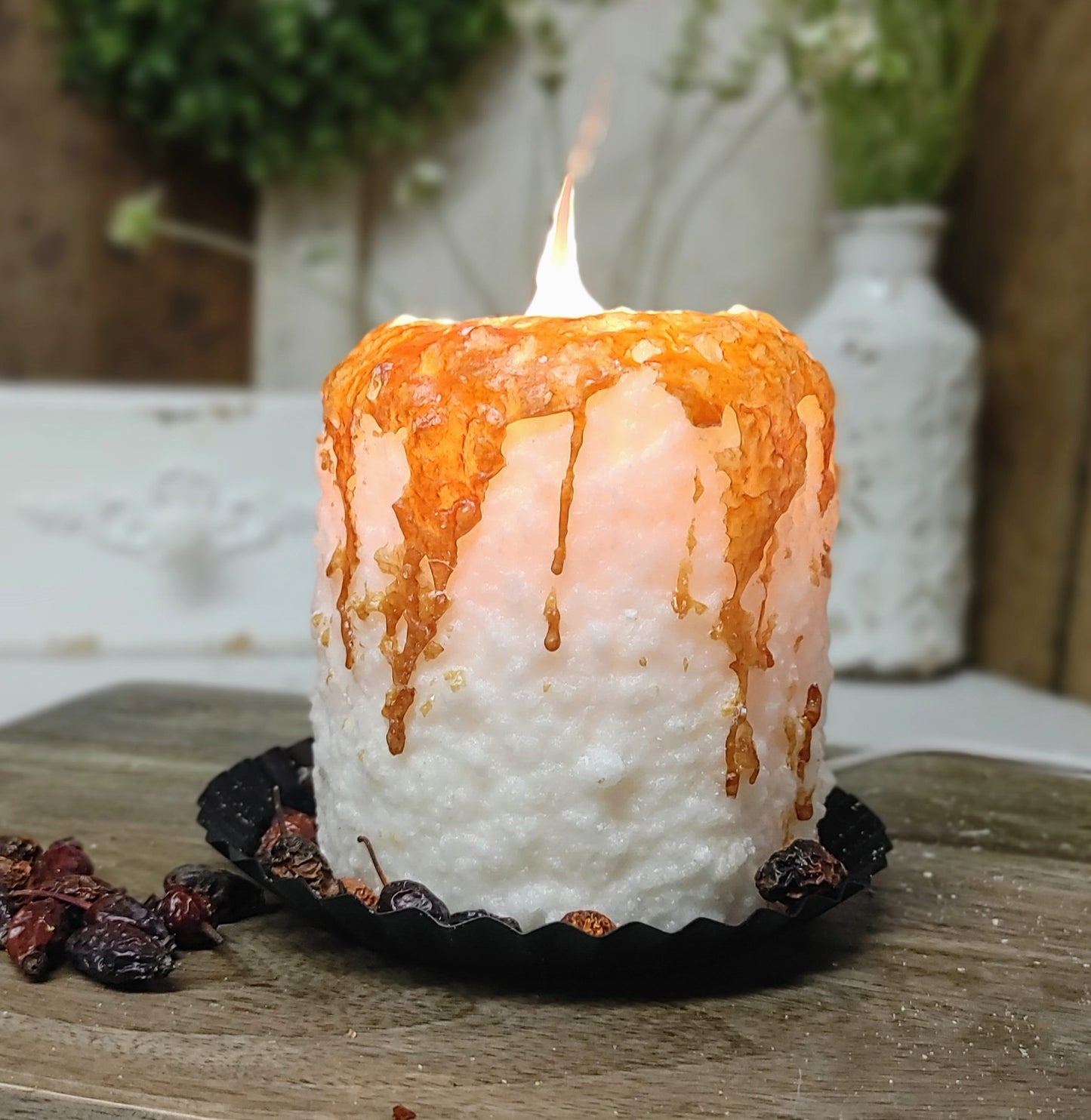 Caramel Corn Hearth Candle