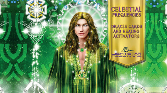 Celestial Frequencies: Oracle Cards and Healing Activators REDFeather
