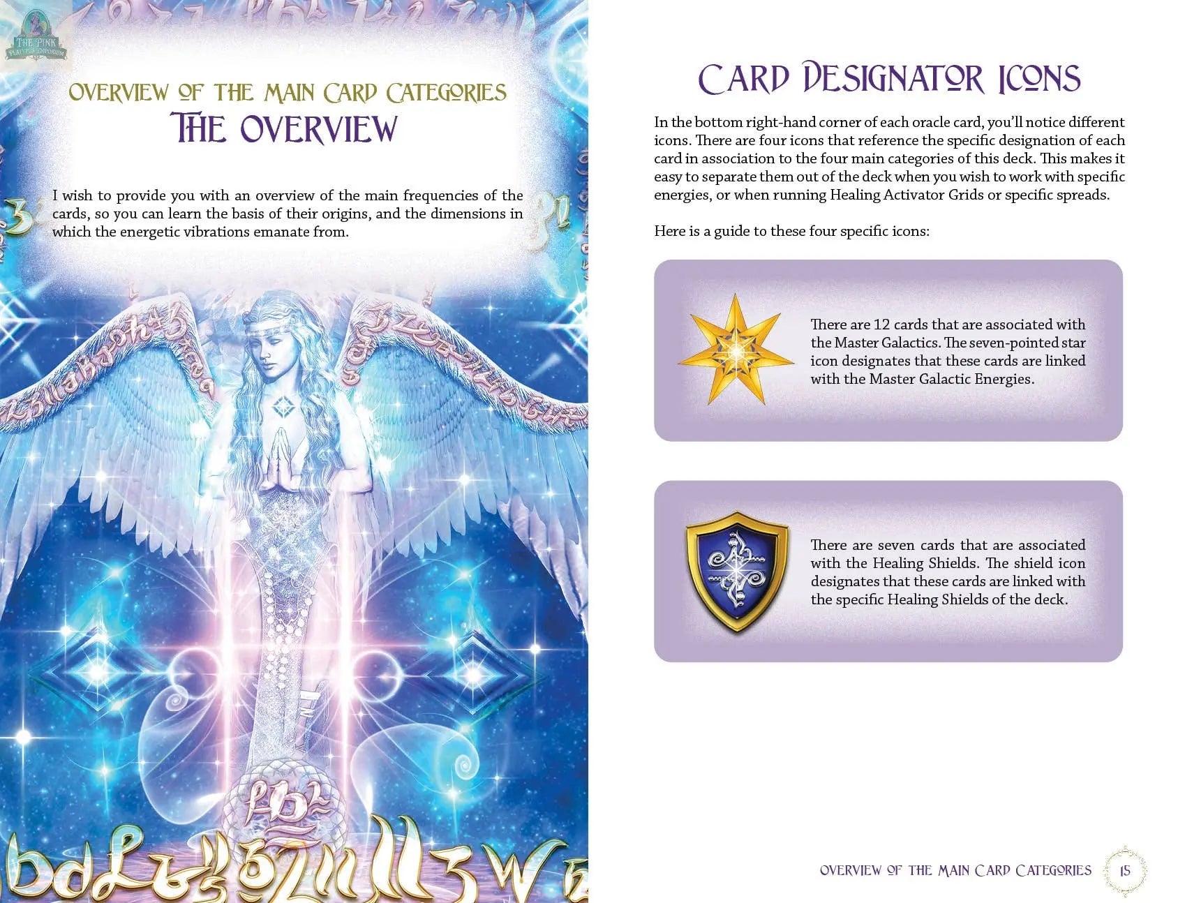 Celestial Frequencies: Oracle Cards and Healing Activators REDFeather