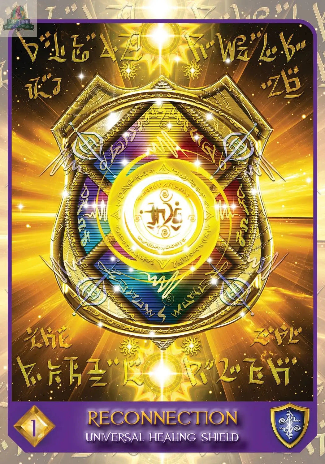 Celestial Frequencies: Oracle Cards and Healing Activators REDFeather