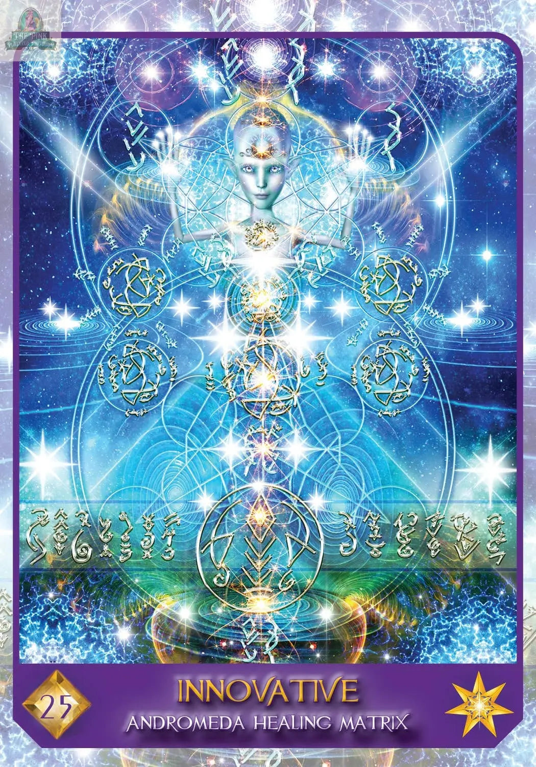 Celestial Frequencies: Oracle Cards and Healing Activators REDFeather