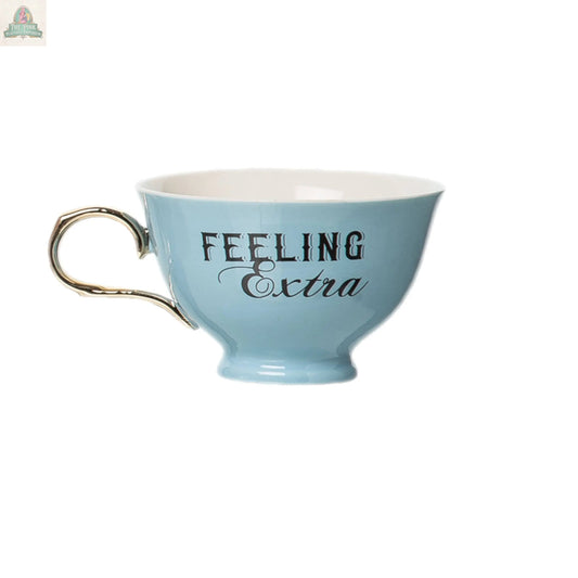 Ceramic 5.12" Multicolor Feeling Extra Oversized Teacup Totalee Gift