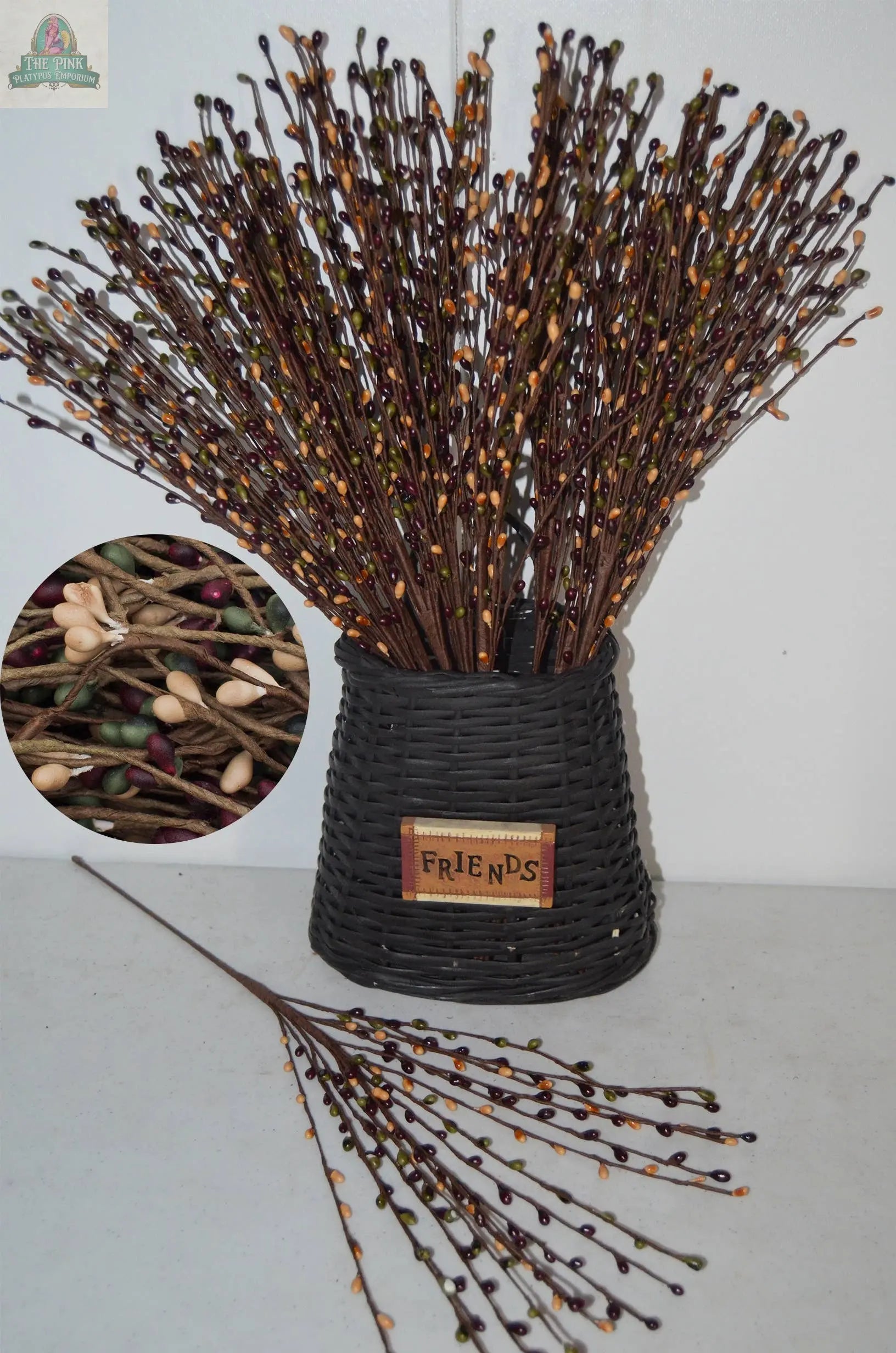 Country Estate 18in Mini Berry Pick Wholesale Home Decor