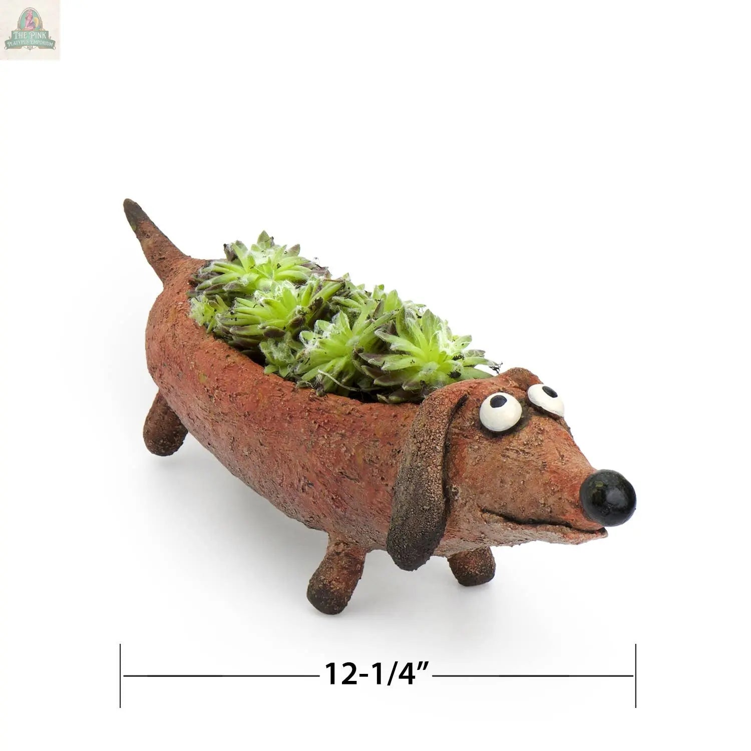 Dobby Doxin, Dog Blobhouse Planter Pink Platypus Emporium