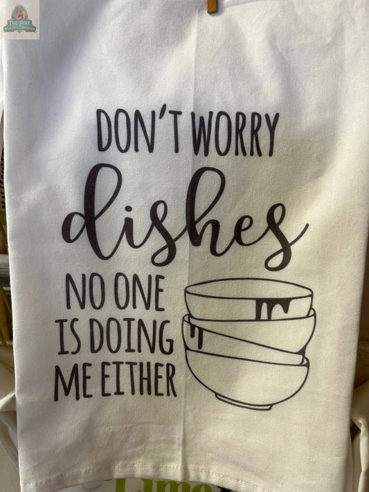 Don't worry dishes, no one is doing me either Pink Platypus Emporium