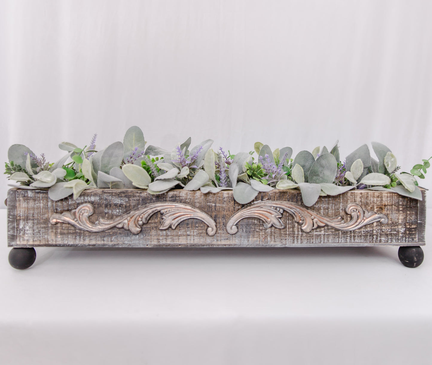 Shabby Chic Boho Table Riser | Reclaimed Barnwood Centerpiece