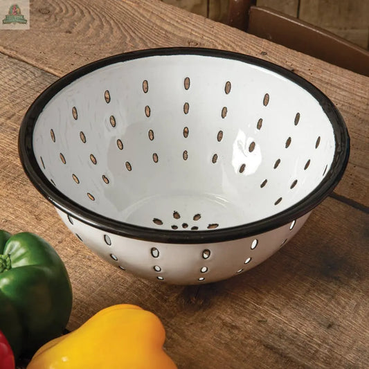 Enamel Colander CTW Home Collection