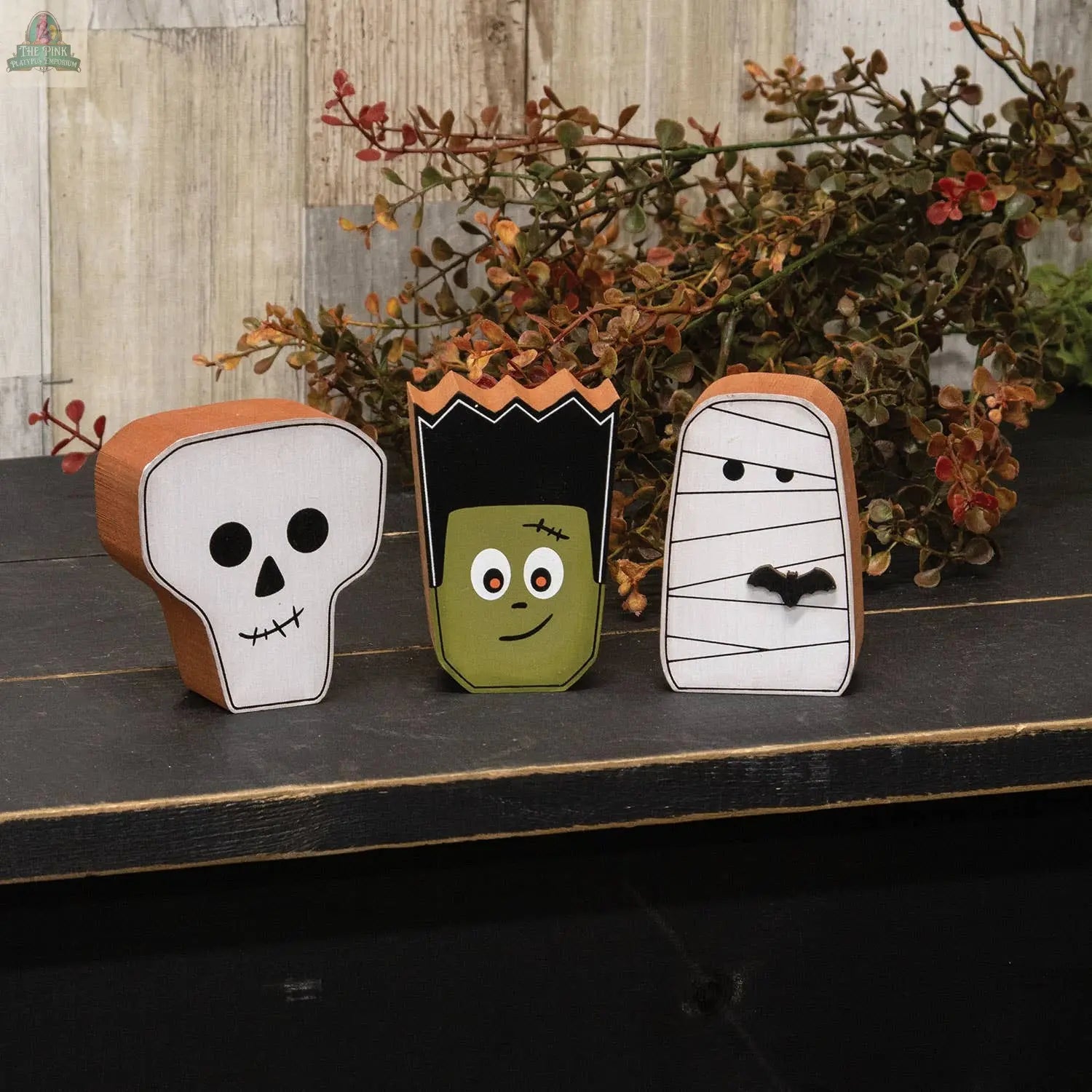 Extra Chunky Monster Sitter, 3 Assorted Pink Platypus Emporium