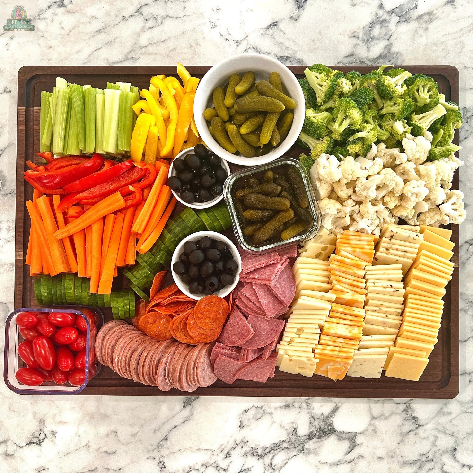 Extra Large Walnut Cutting Board 24" x 18", With Juice Groove, Father's Day Gift, Wedding Gift, Anniversary Gift, 100% Made in the USA Pink Platypus Emporium