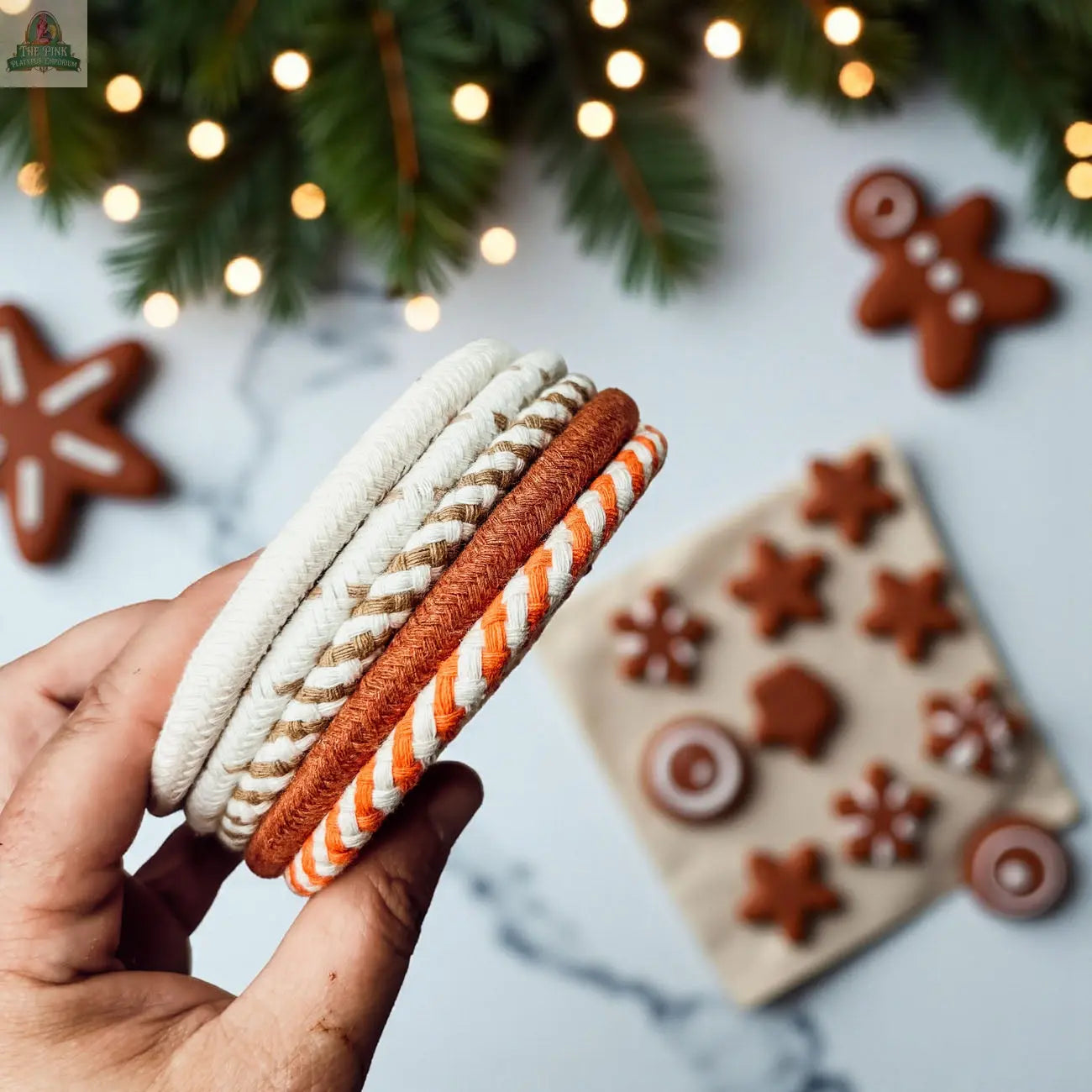 Fall Fabric Coasters Pink Platypus Emporium