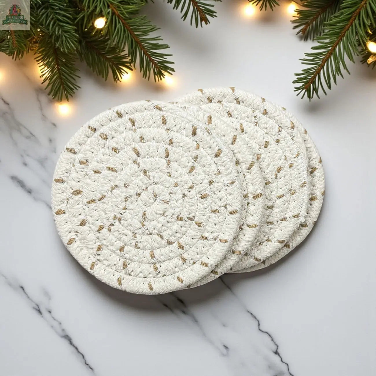 Fall Fabric Coasters Pink Platypus Emporium