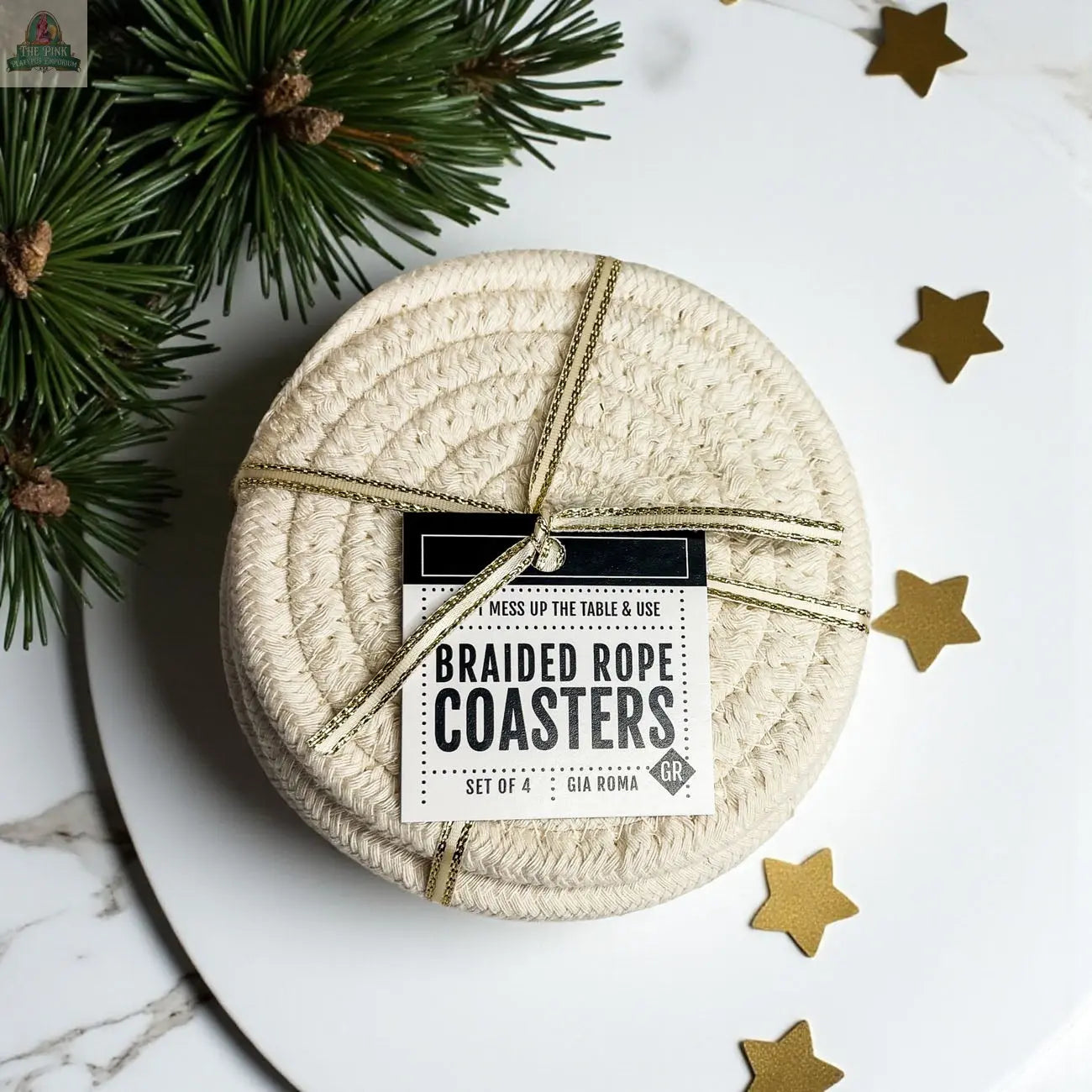 Fall Fabric Coasters Pink Platypus Emporium