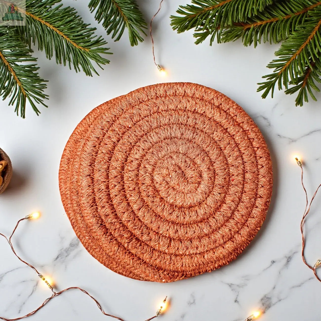 Fall Fabric Coasters Pink Platypus Emporium