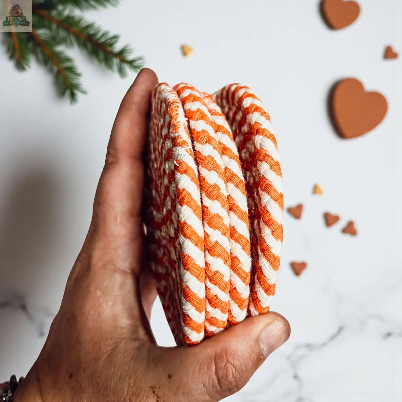 Fall Fabric Coasters Pink Platypus Emporium