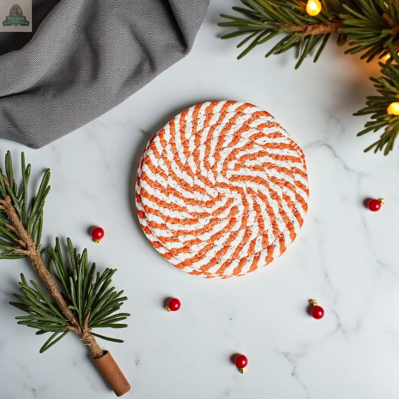 Fall Fabric Coasters Pink Platypus Emporium