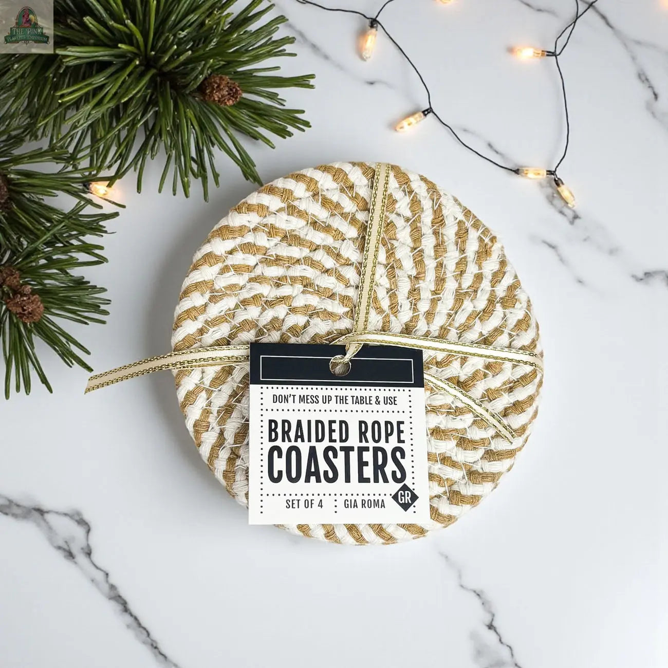 Fall Fabric Coasters Pink Platypus Emporium