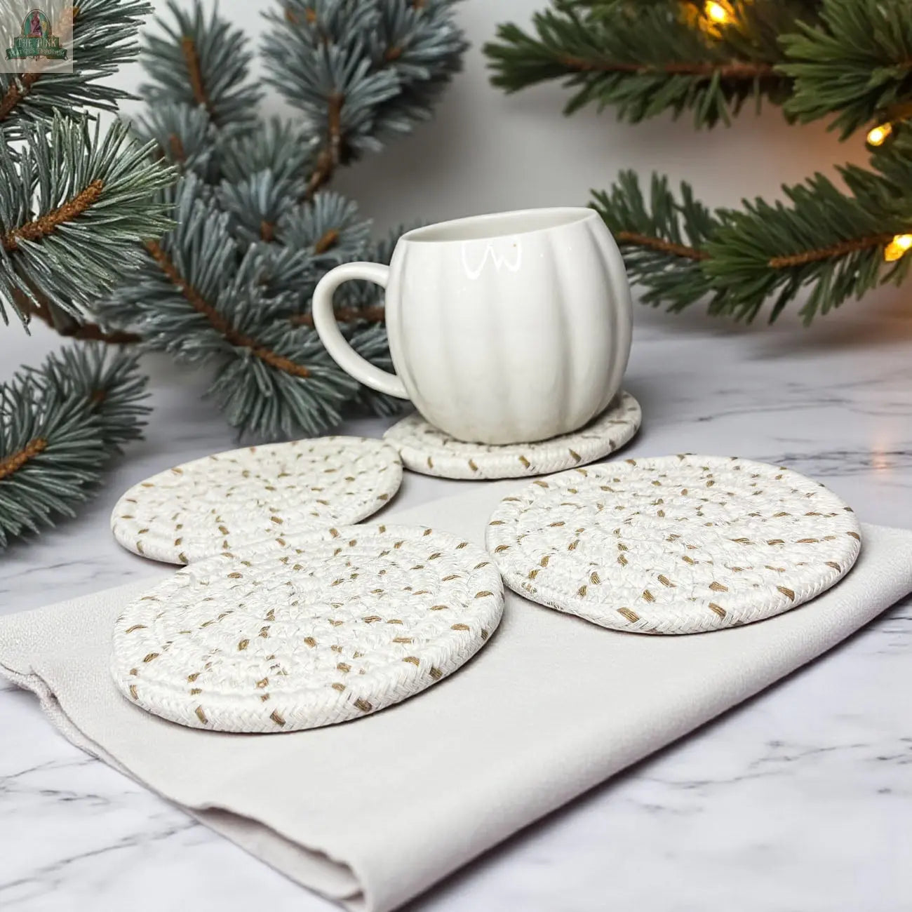 Fall Fabric Coasters Pink Platypus Emporium