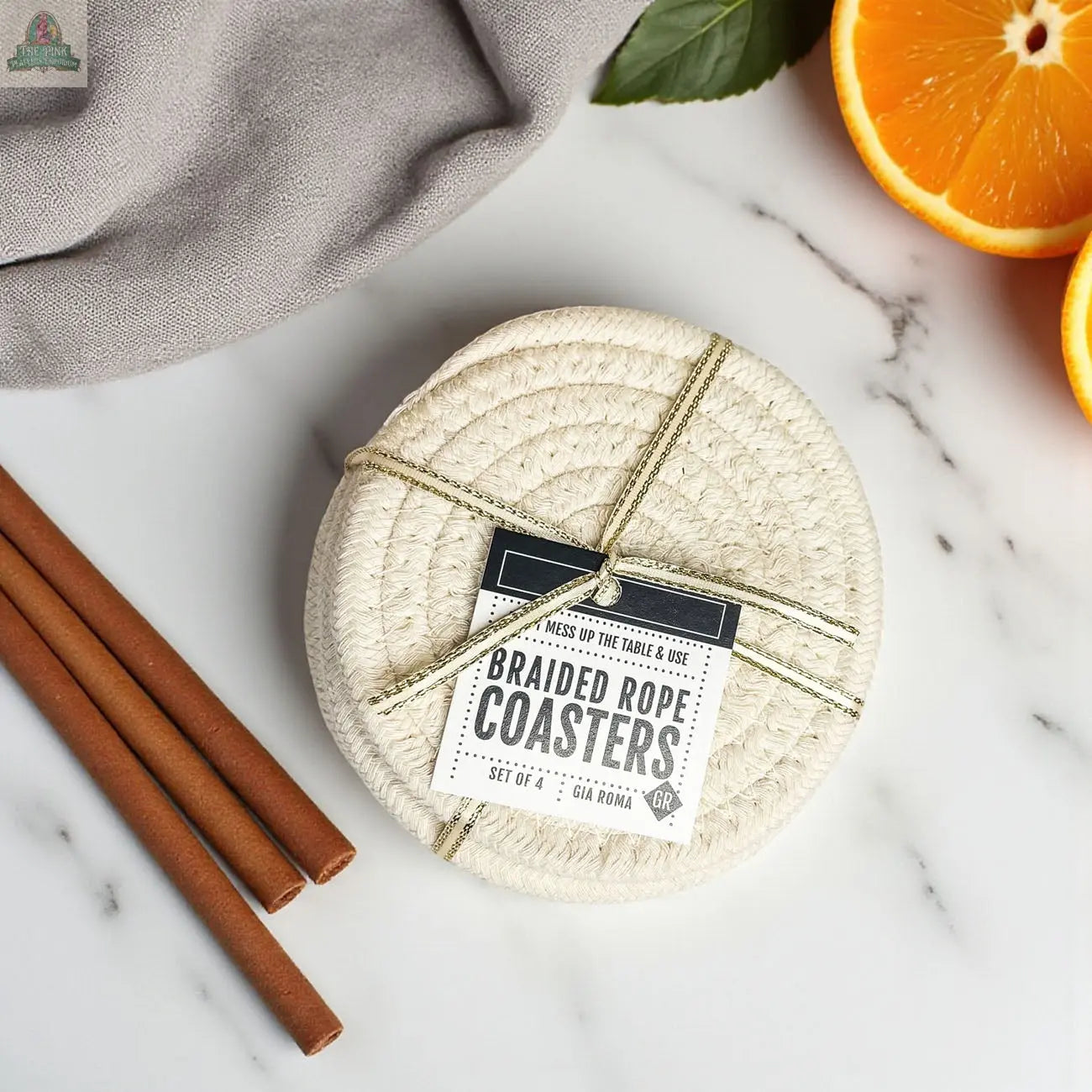 Fall Fabric Coasters Pink Platypus Emporium