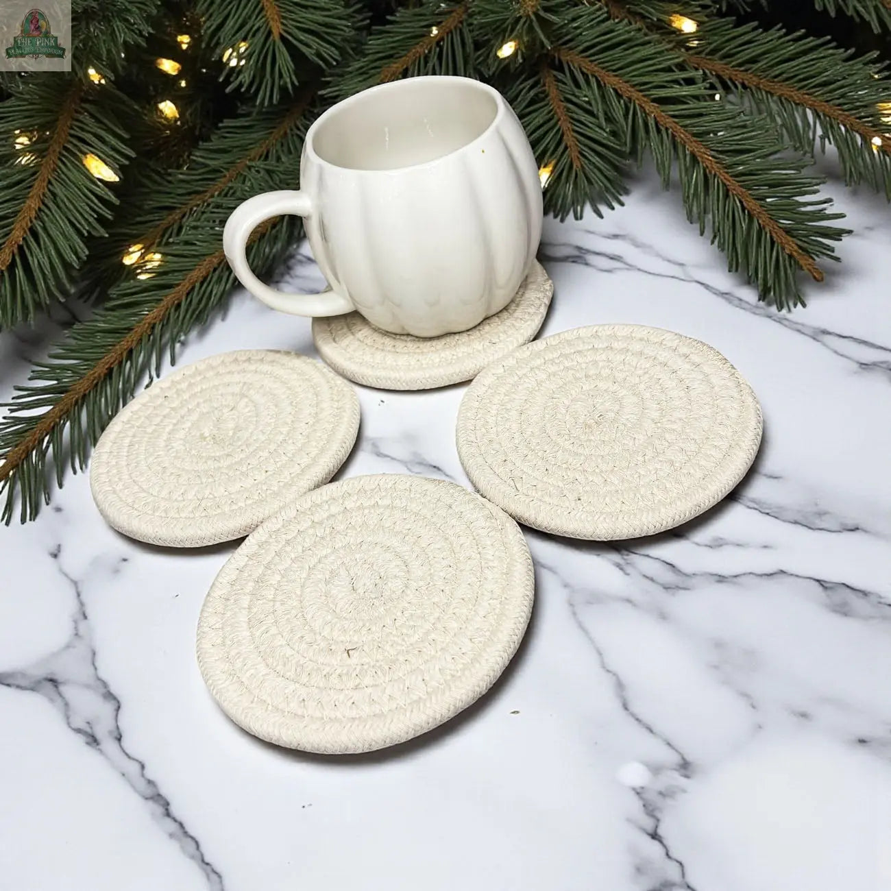 Fall Fabric Coasters Pink Platypus Emporium