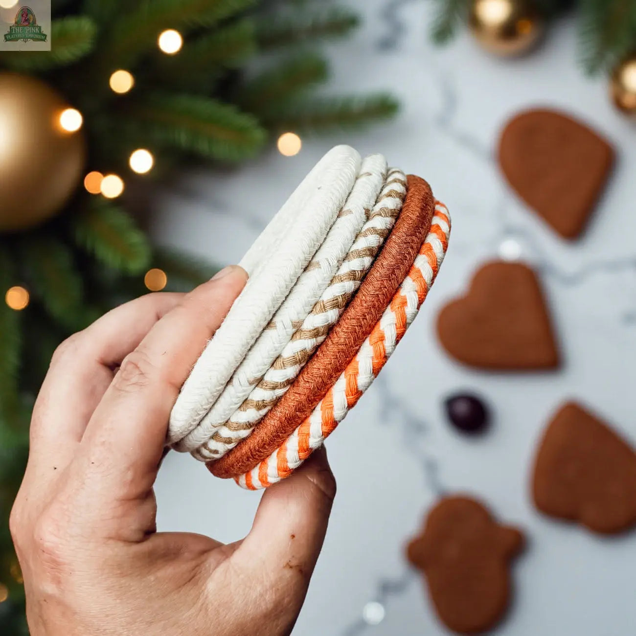 Fall Fabric Coasters Pink Platypus Emporium