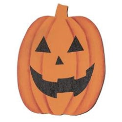 Black Cat & Witch Hat Halloween Box Sign with Pumpkin Easel – 2 Piece Set