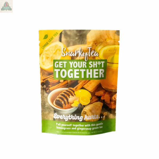 Get Your Sh*t Together - Ginger Citrus Green Tea Snarky Tea