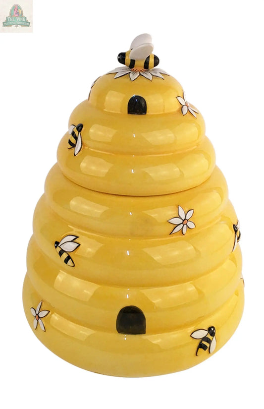HIVE HONEY COOKIE JAR Blue Sky Clayworks