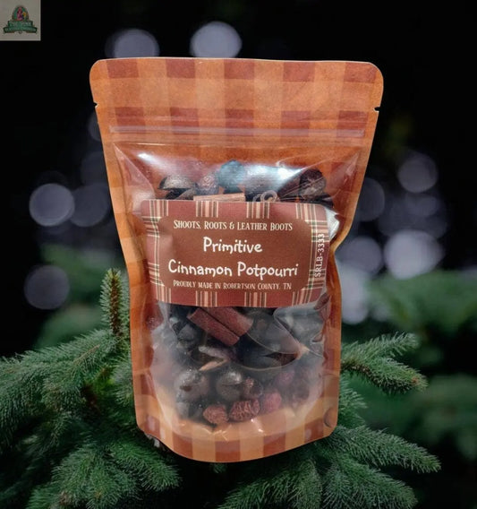 Handcrafted Primitive Cinnamon Potpourri 1/4 lb Pink Platypus Emporium