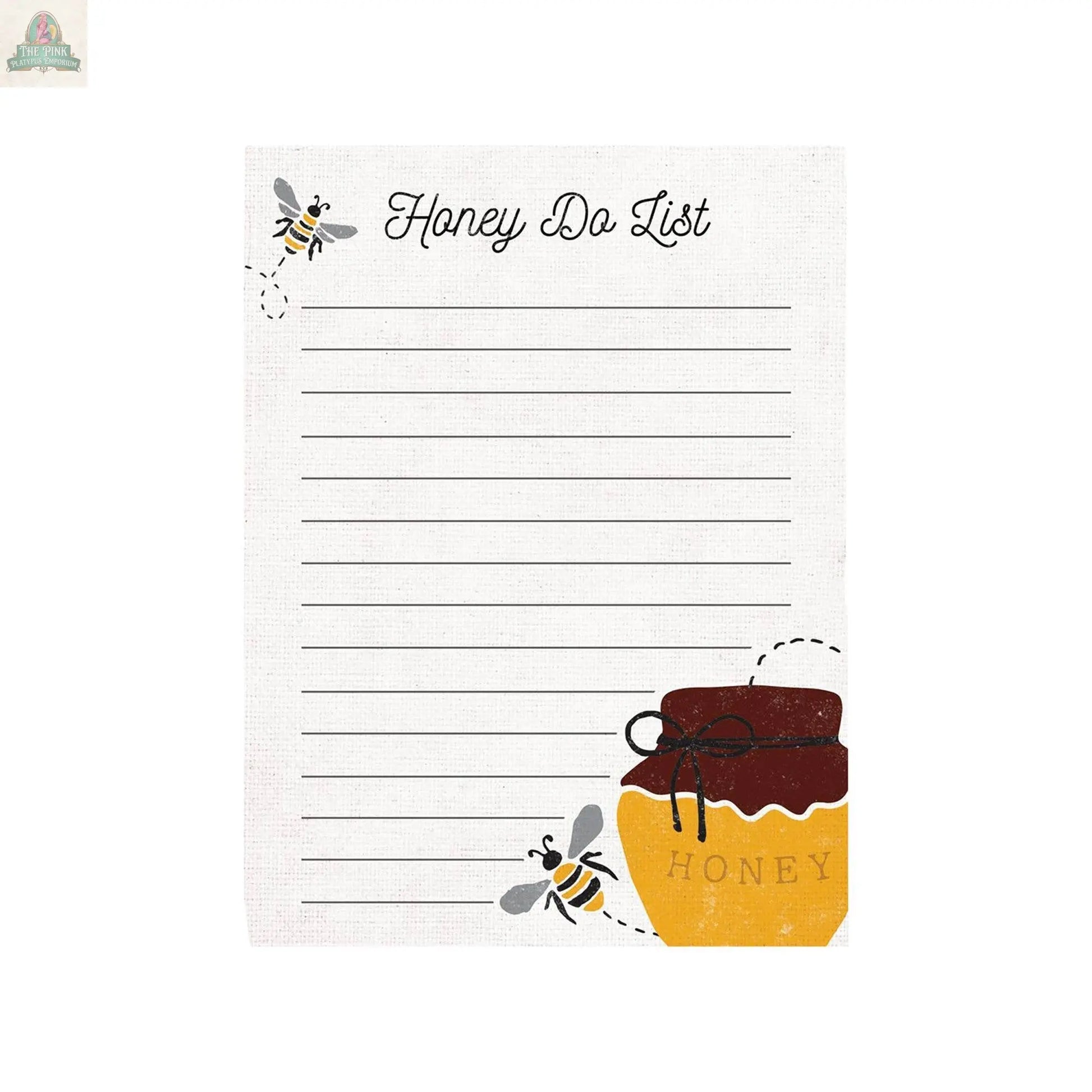 Honey Do List Mini Notepad Pink Platypus Emporium