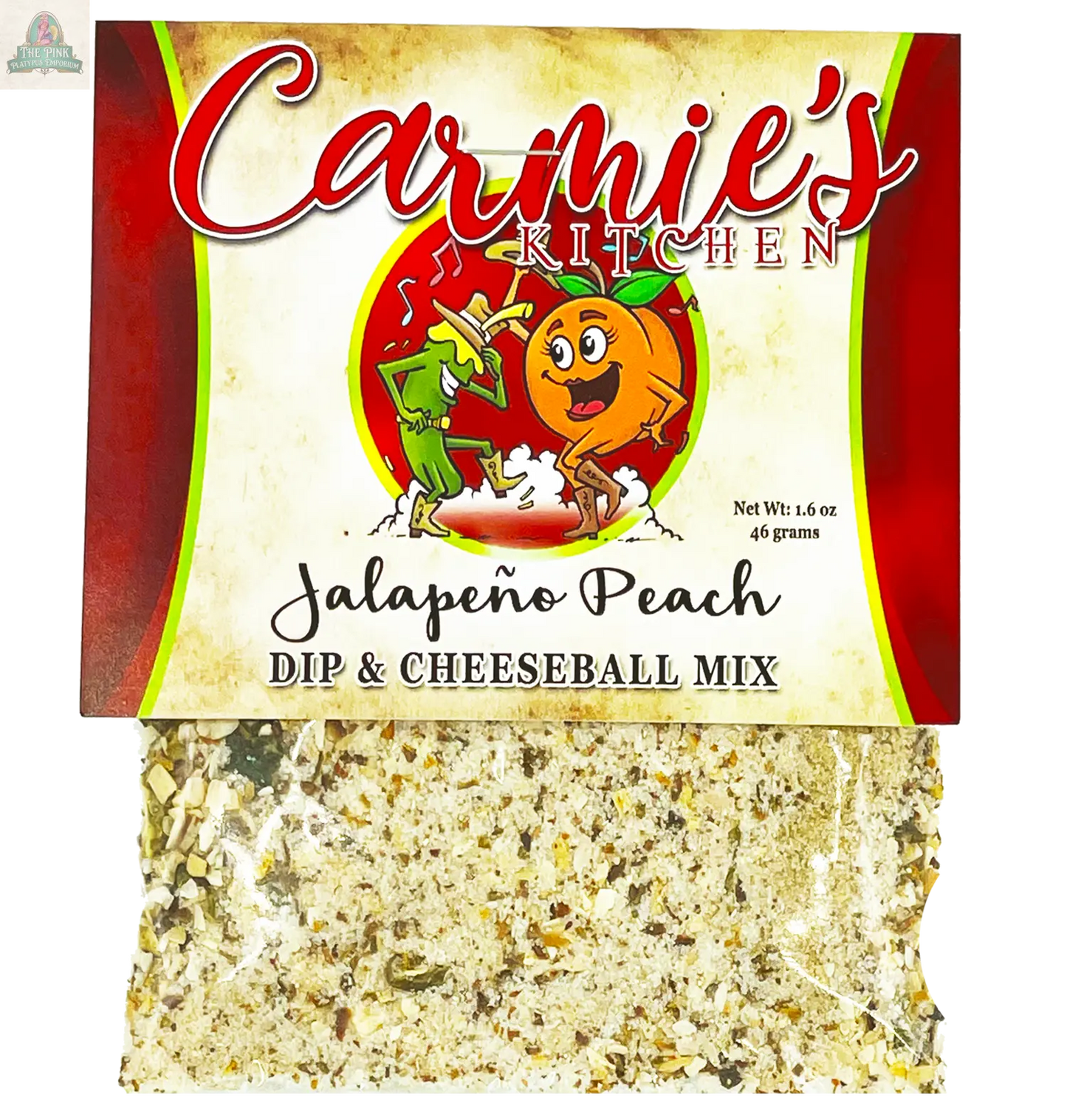Jalapeno Peach Dip Mix Carmie's Kitchen