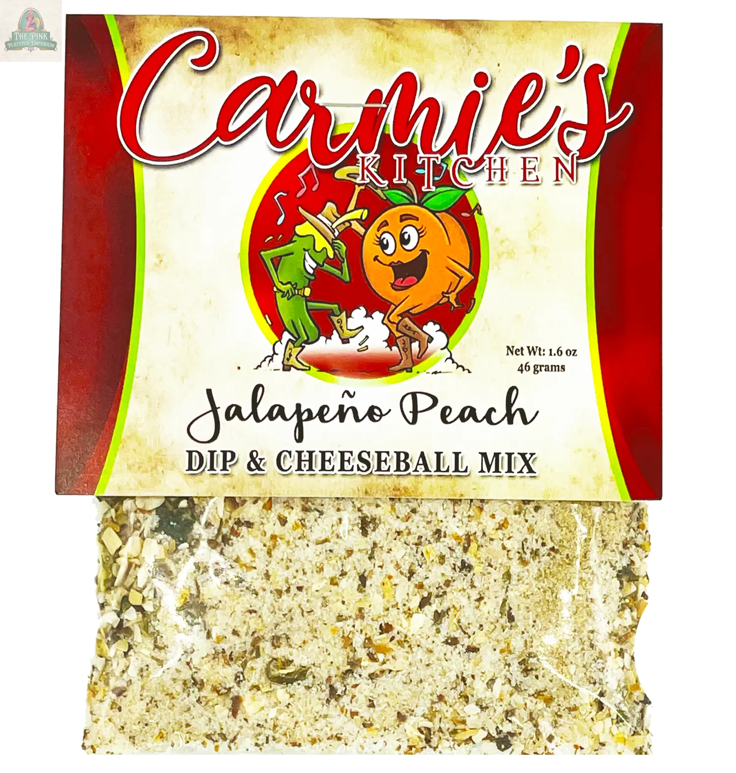 Jalapeno Peach Dip Mix Carmie's Kitchen