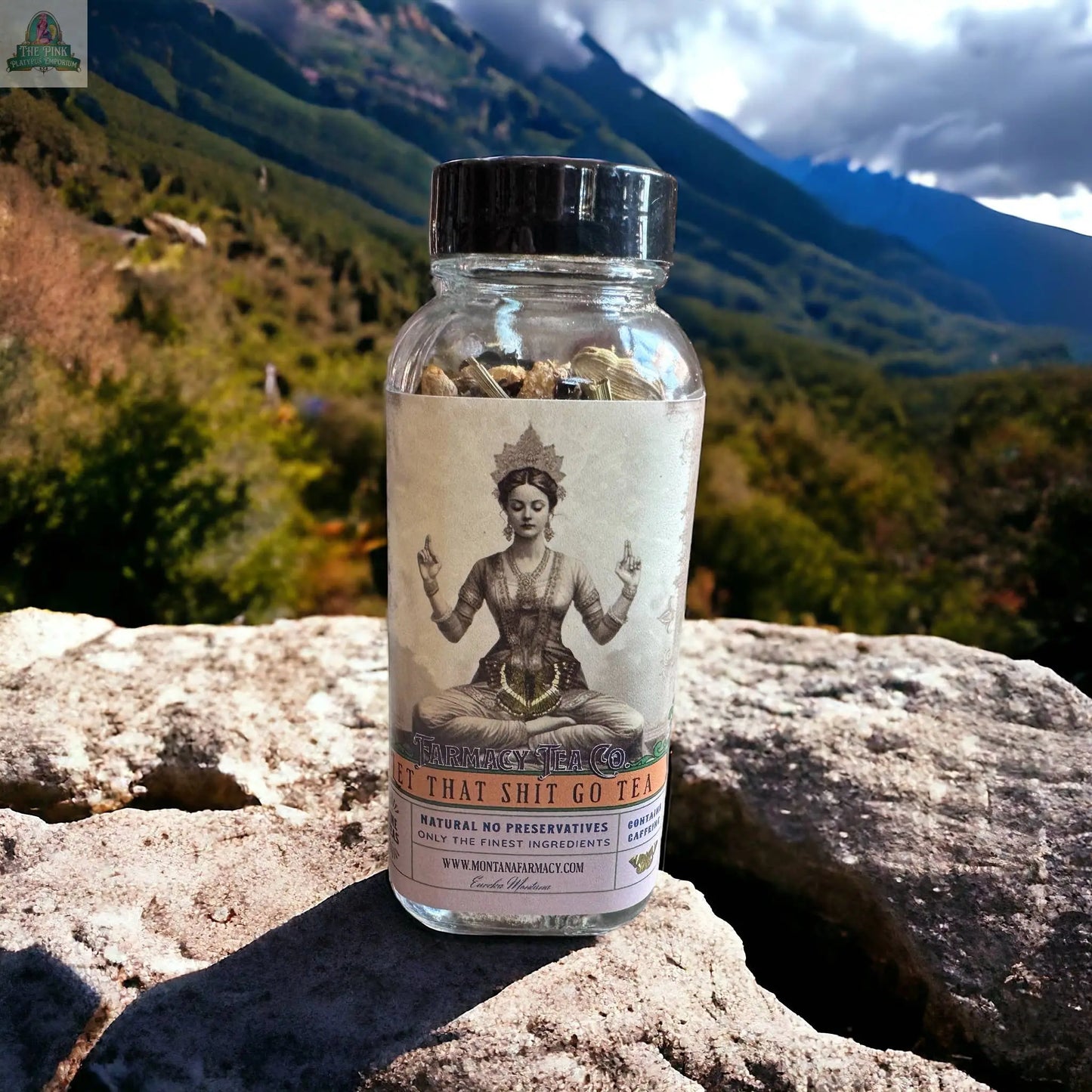 Let that Shit go Meditative, calming Ayurvedic/ yoga tea Pink Platypus Emporium