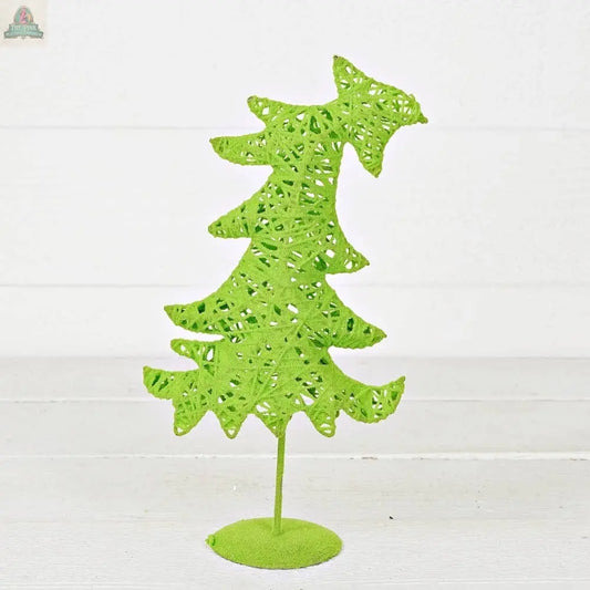 M32729-Grinch Fairy Tree w. light green flocked (13in) Holiday Depot Inc.