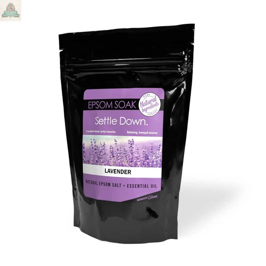 Made in USA Epsom Soak Salt | Settle Down/Lavender Pink Platypus Emporium