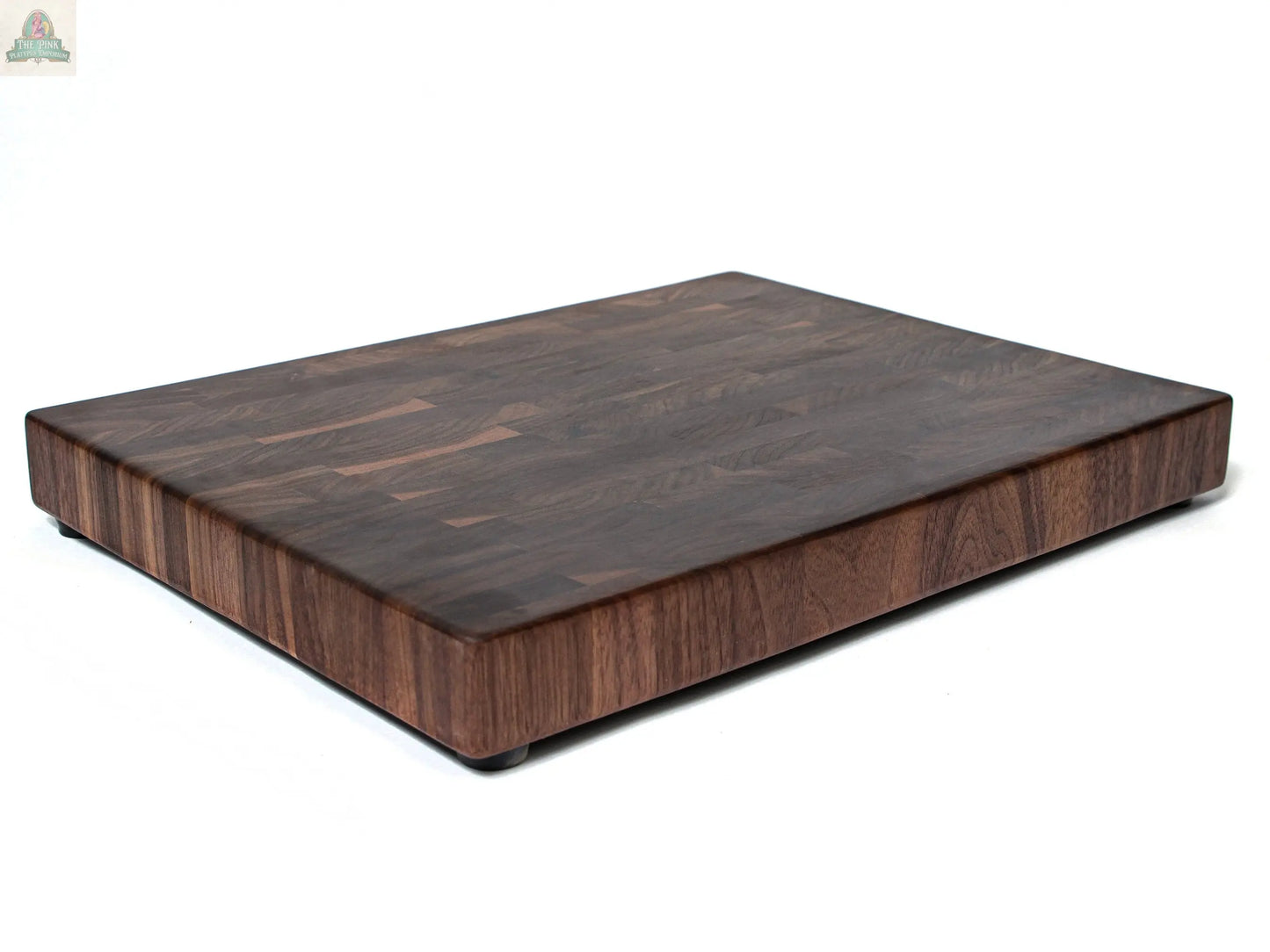 Maple Large End Grain Cutting Board, Maple Butcher Block with Rubber Feet, Wedding Gift, Anniversary Gift, Father's Day Gift, USA Made Pink Platypus Emporium