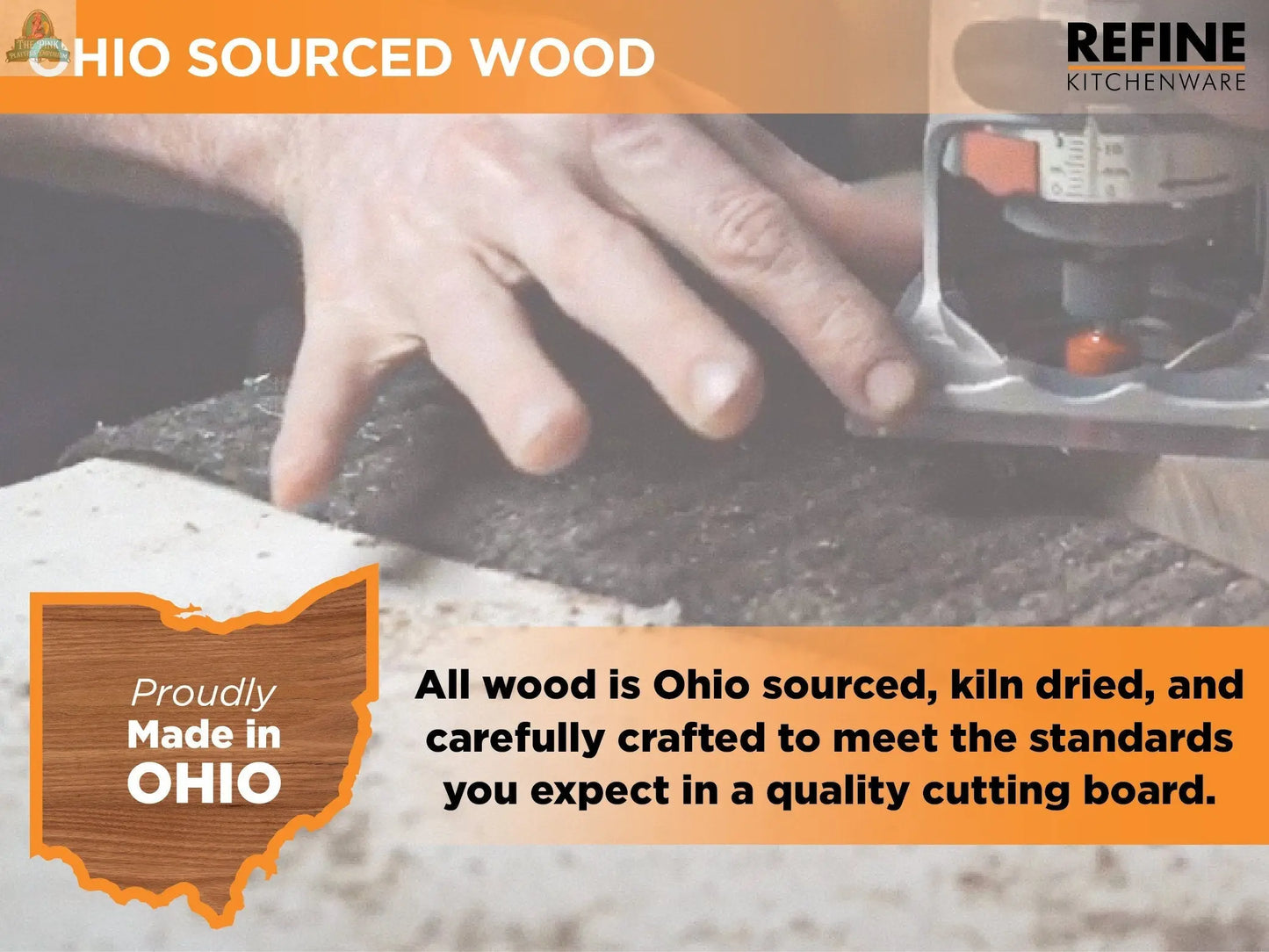 Maple Large End Grain Cutting Board, Maple Butcher Block with Rubber Feet, Wedding Gift, Anniversary Gift, Father's Day Gift, USA Made Pink Platypus Emporium