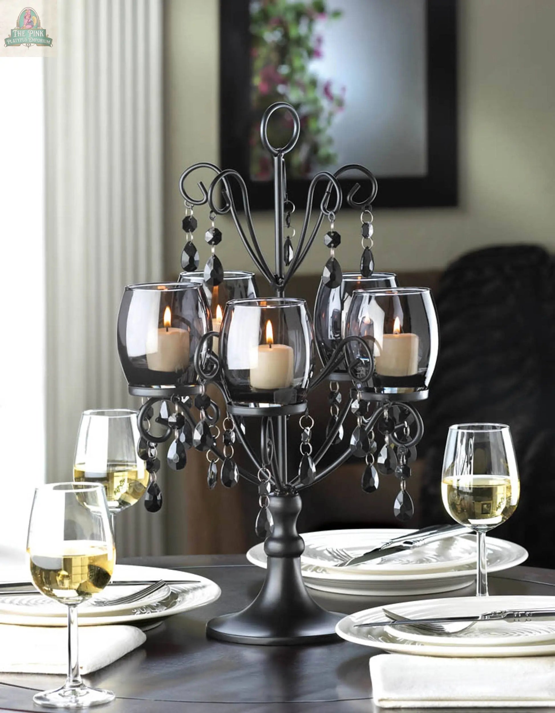 Midnight Elegance Candelabra Zingz Home