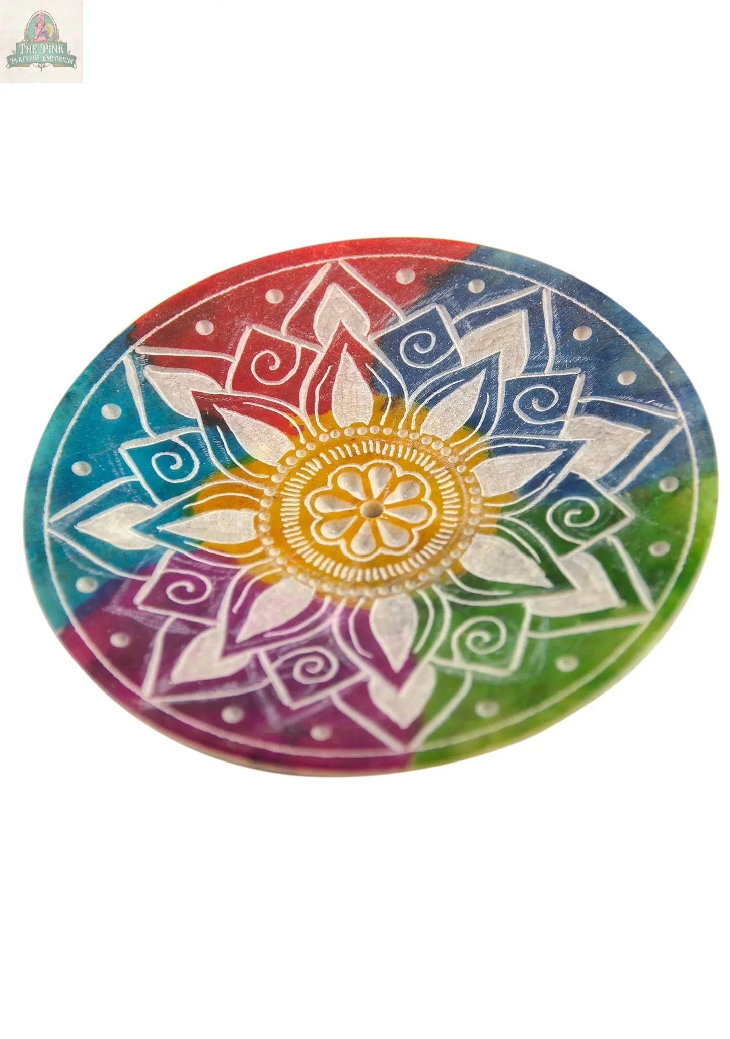 Multi Chakra Incense Holder Namaste