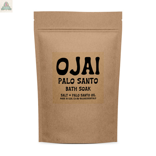 Ojai Palo Santo Bath Soak | Epsom Salt & Oils: 5 oz Pink Platypus Emporium