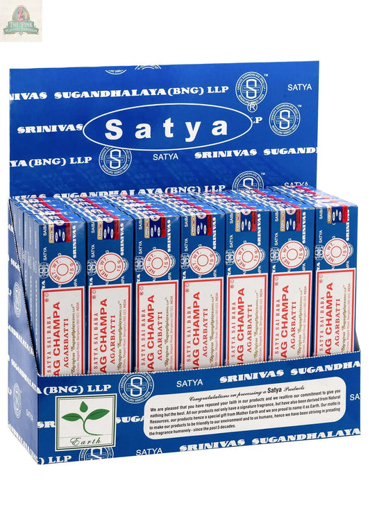 Original Satya Sai Baba Nag Champa Incense Sticks Namaste