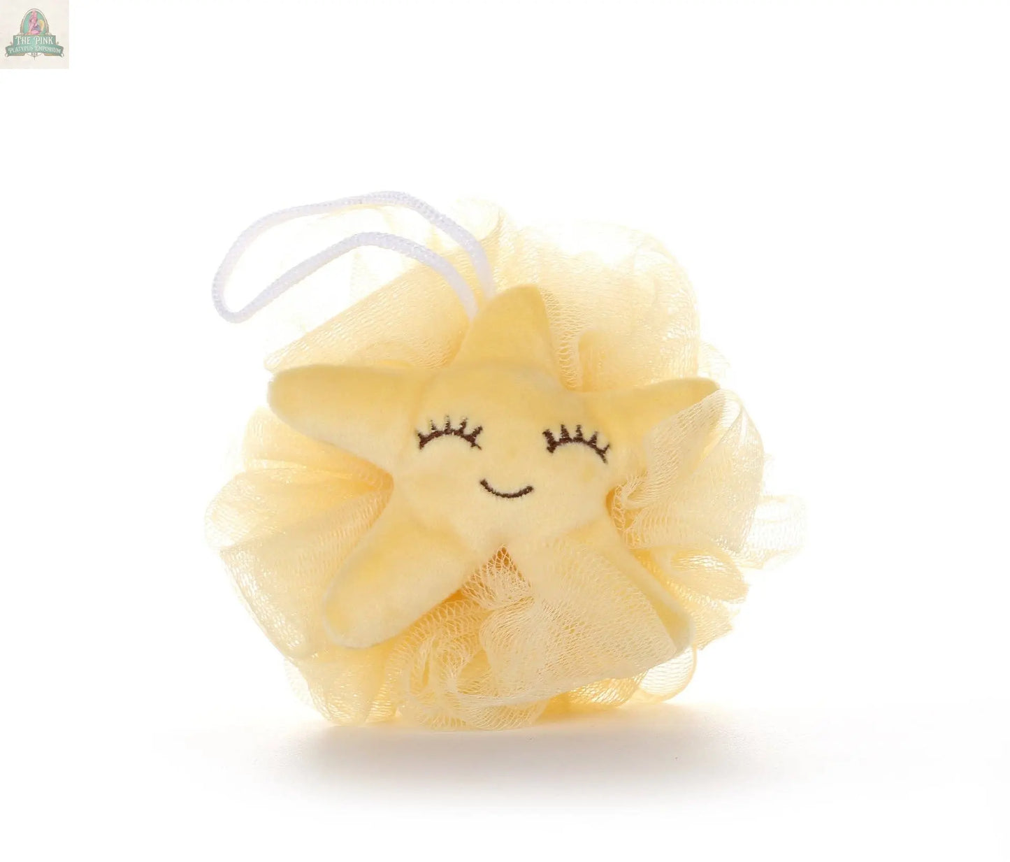 PAPO - Cute Fruit-Shaped Bath Pouf - Playful Design: STRAWBERRY / 40g Pink Platypus Emporium