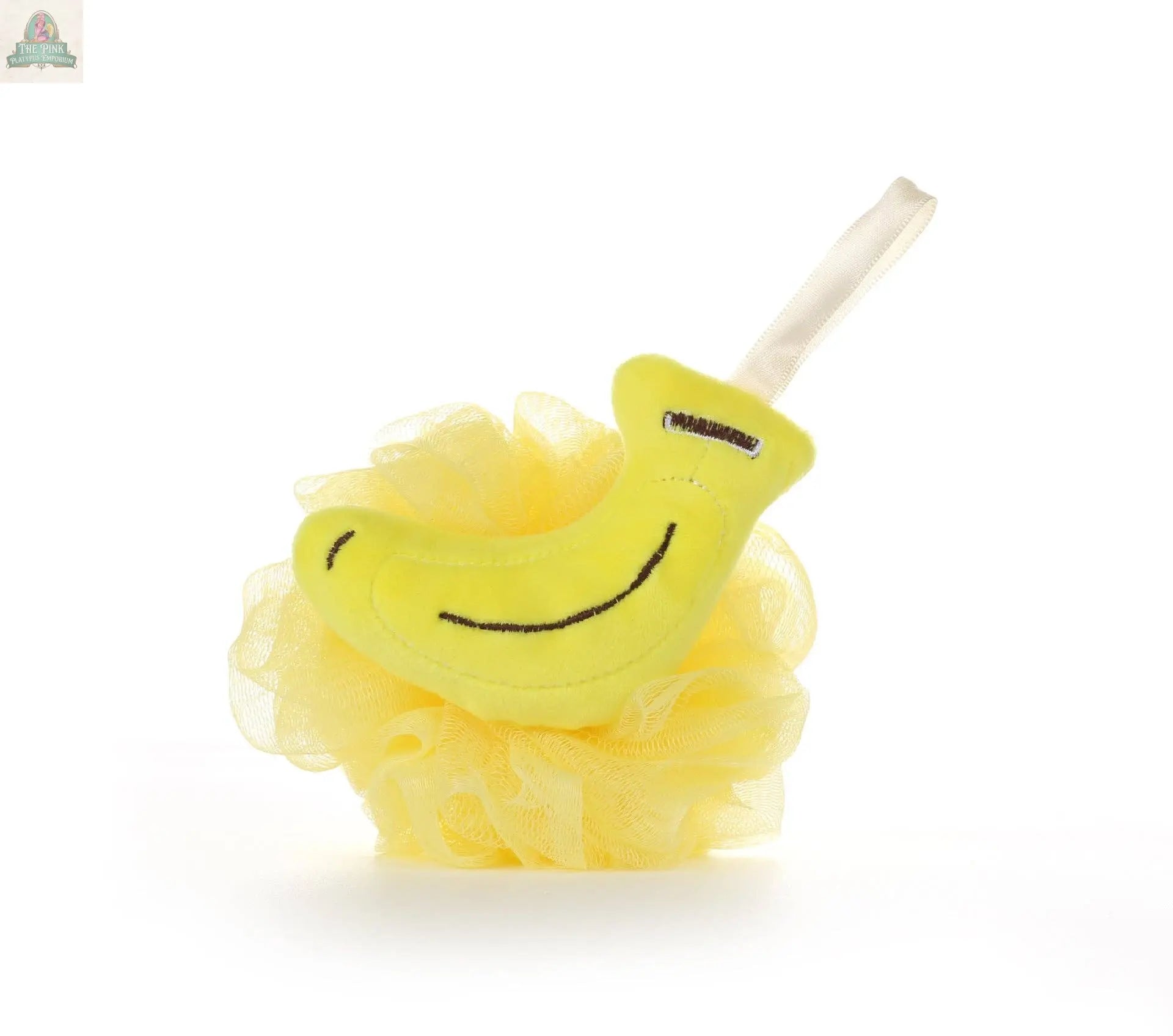 PAPO - Cute Fruit-Shaped Bath Pouf - Playful Design: STRAWBERRY / 40g Pink Platypus Emporium