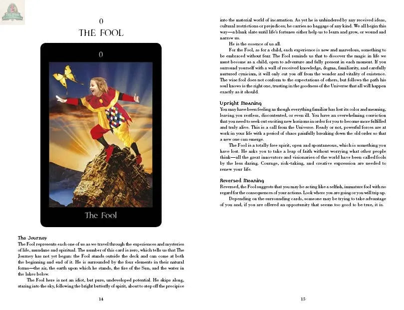 Pagan Ways Tarot - Adult Book REDFeather